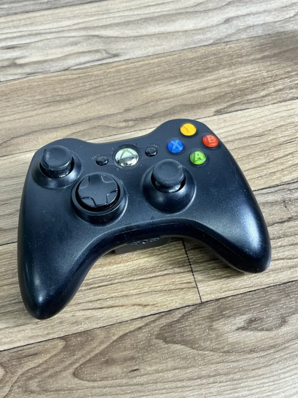 Microsoft Xbox 360 Wireless Controller, Black, Model 1403